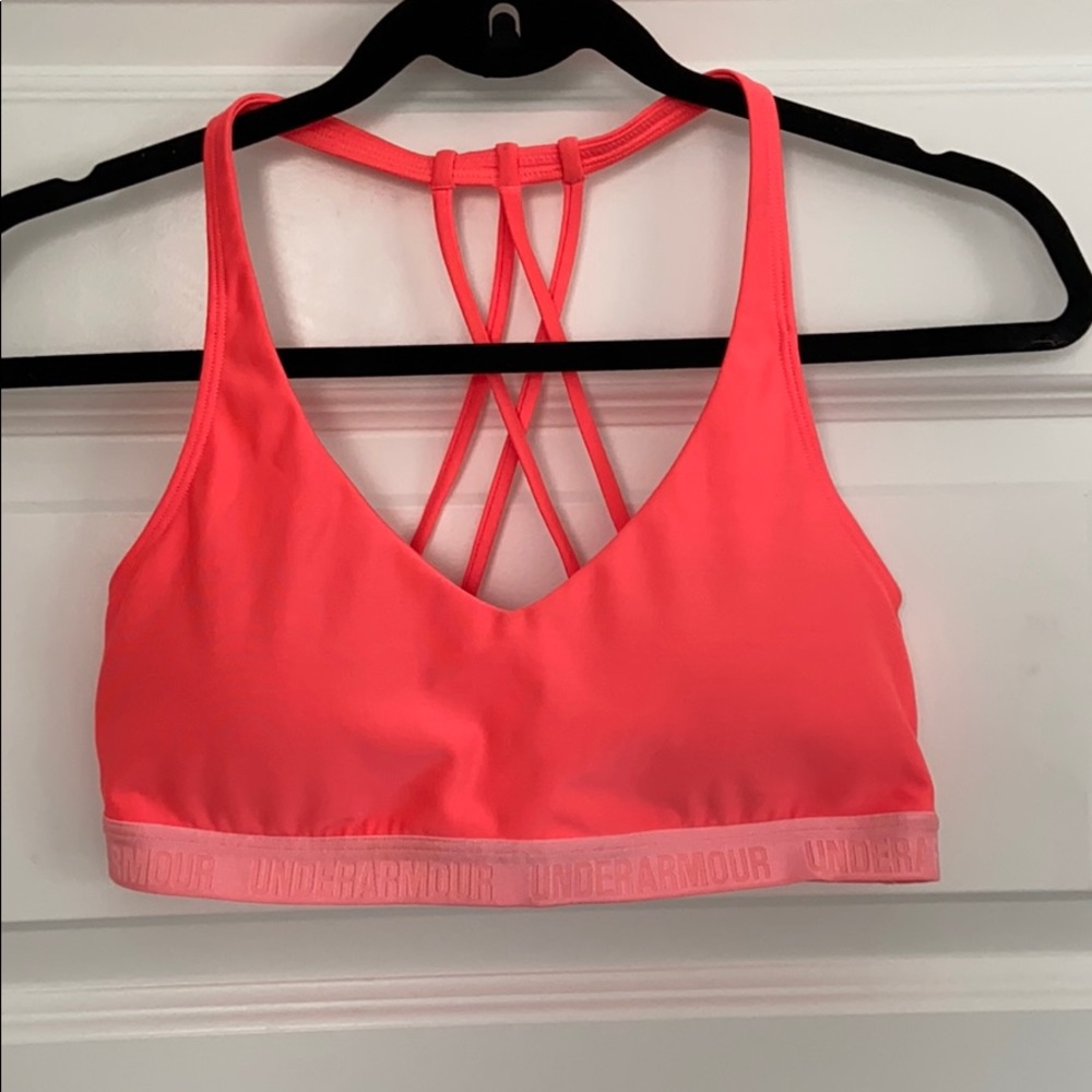 Under Armour strappy sports bra